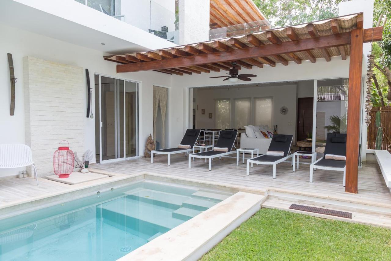 Luxury Private Villas , Private Pool, Private Garden, Jacuzzi, 24Hours Security Tulum Esterno foto